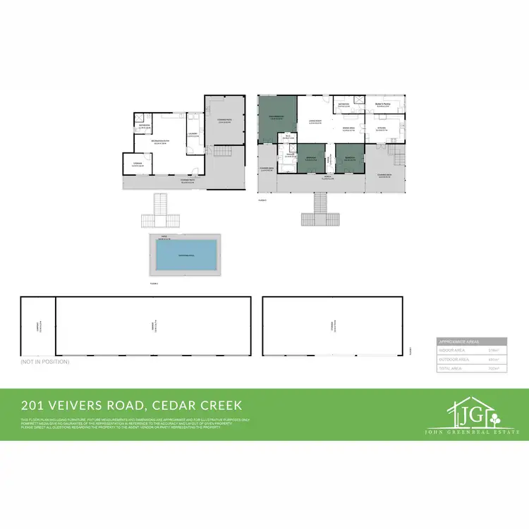 Floorplan of Homely rural property listing, 201 Veivers Road, Cedar Creek QLD 4207