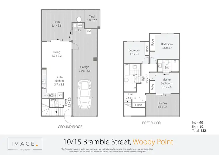 Floorplan of Homely townhouse listing, 10/15 Bramble Street, Woody Point QLD 4019