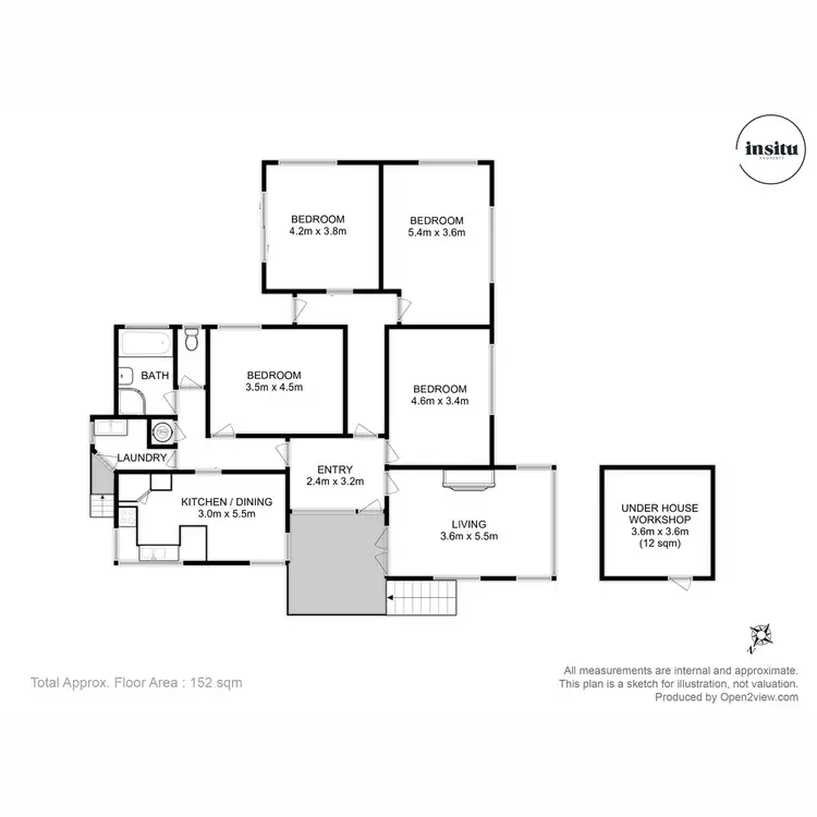 Floorplan of Homely house listing, 15 Atherton Avenue, West Moonah TAS 7009