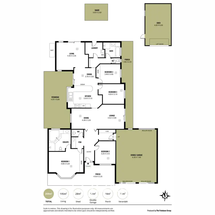 Floorplan of Homely house listing, 9 Dennis Avenue, Newton SA 5074