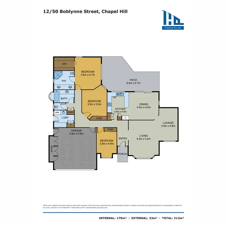Floorplan of Homely house listing, 12/50 Boblynne Street, Chapel Hill QLD 4069