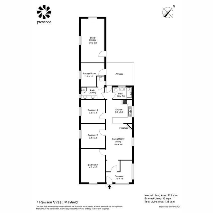 Floorplan of Homely house listing, 7 Rawson Street, Mayfield NSW 2304