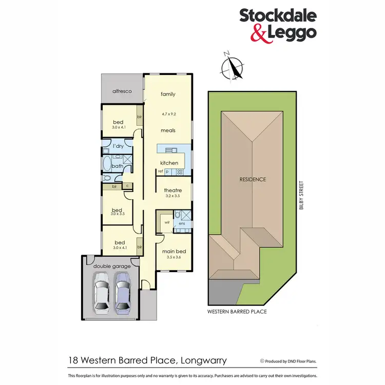 Floorplan of Homely house listing, 18 Western Barred Place, Longwarry VIC 3816