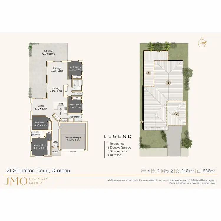 Floorplan of Homely house listing, 21 Glenafton Court, Ormeau QLD 4208