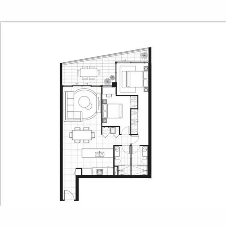 Floorplan of Homely apartment listing, 1309/10 Sickle Avenue, Hope Island QLD 4212