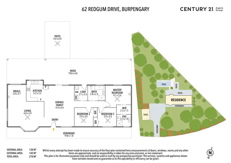 Floorplan of Homely house listing, 62-68 Redgum Drive, Burpengary QLD 4505