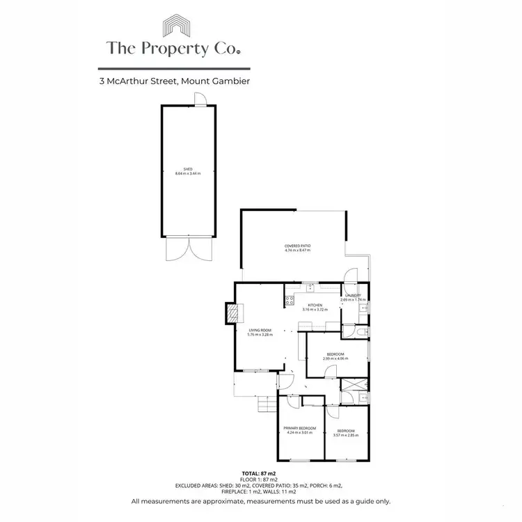 Floorplan of Homely house listing, 3 McArthur Street, Mount Gambier SA 5290