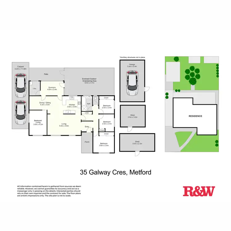 Floorplan of Homely house listing, 35 Galway Crescent, Metford NSW 2323