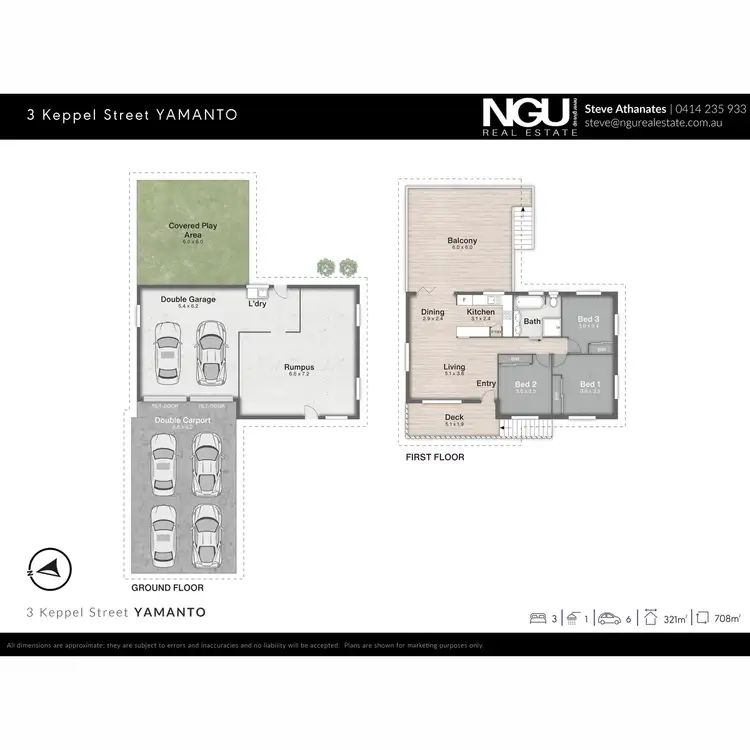 Floorplan of Homely house listing, 3 Keppel Street, Yamanto QLD 4305