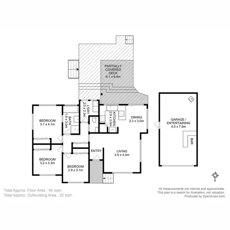 Floorplan of Homely house listing, 1 Barrob Street, Old Beach TAS 7017