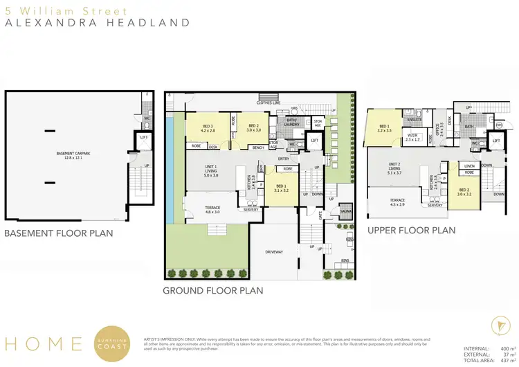 Floorplan of Homely house listing, 5 William Street, Alexandra Headland QLD 4572