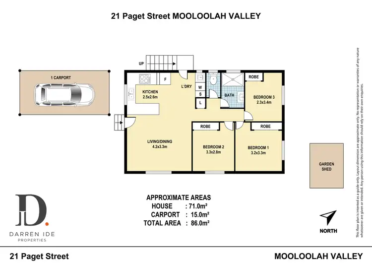Floorplan of Homely house listing, 21 Paget Street, Mooloolah Valley QLD 4553