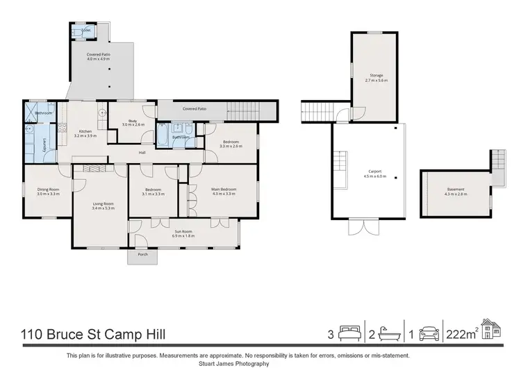 Floorplan of Homely house listing, 110 Bruce Street, Camp Hill QLD 4152