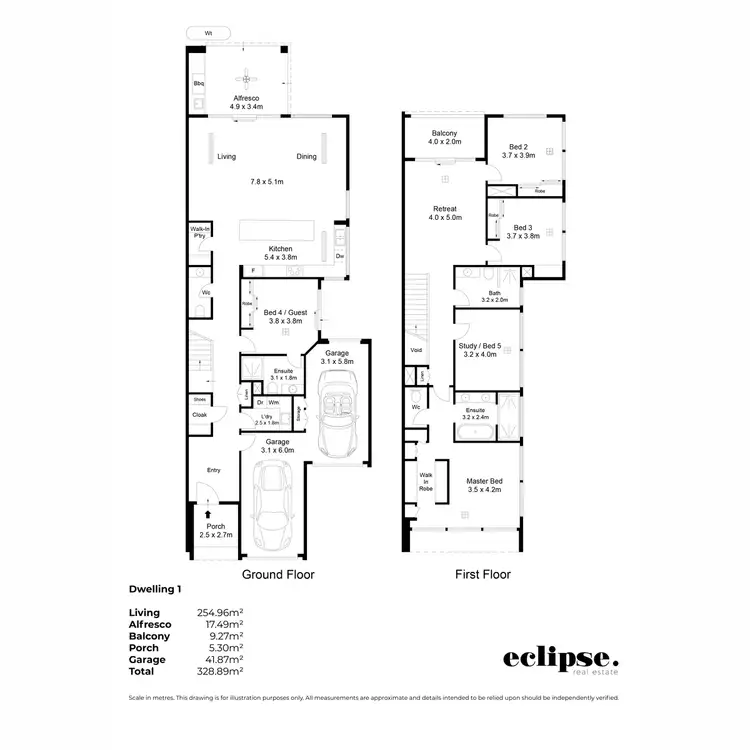 Floorplan of Homely house listing, 3B Boswell Place, Norwood SA 5067