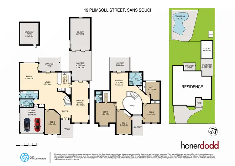 Floorplan of Homely house listing, 19 Plimsoll Street, Sans Souci NSW 2219
