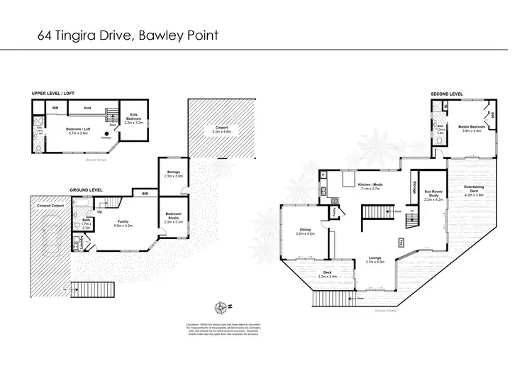 Floorplan of Homely house listing, 64 Tingira Drive, Bawley Point NSW 2539