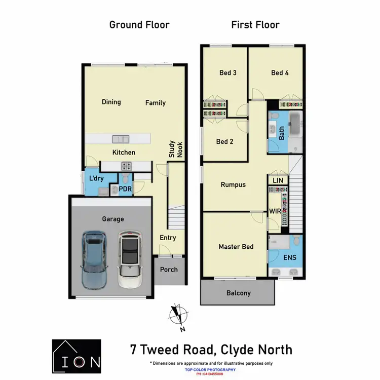 Floorplan of Homely house listing, 7 Tweed Road, Clyde North VIC 3978