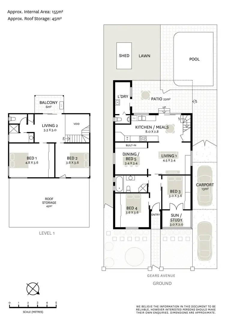 Floorplan of Homely house listing, 27 Gears Avenue, Drummoyne NSW 2047
