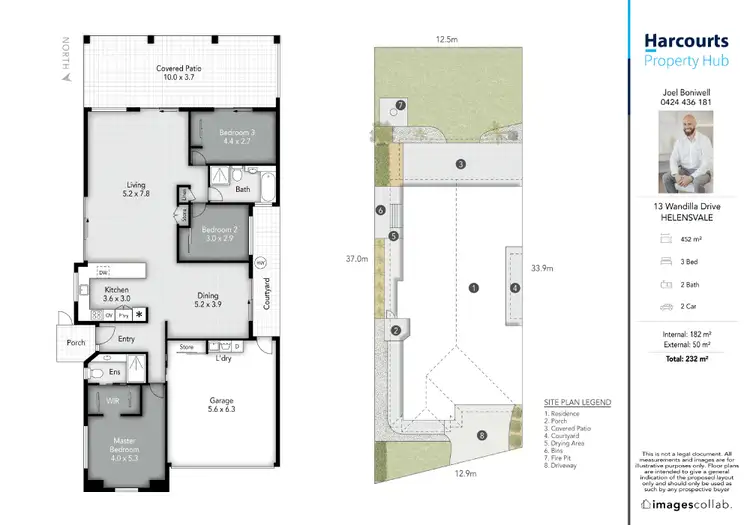 Floorplan of Homely house listing, 13 Wandilla Drive, Helensvale QLD 4212