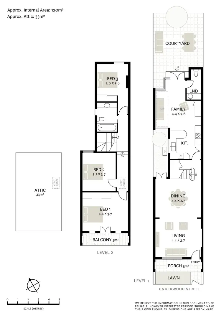 Floorplan of Homely house listing, 141 Underwood Street, Paddington NSW 2021