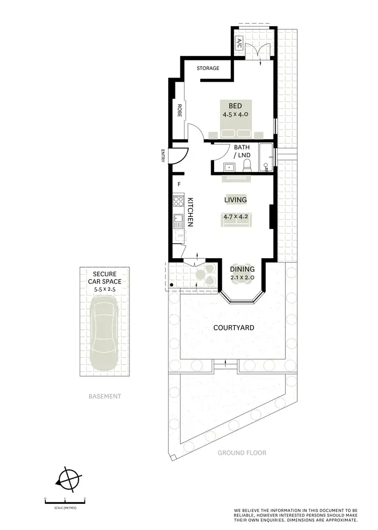 Floorplan of Homely apartment listing, 2/184-186 Bronte Road, Waverley NSW 2024
