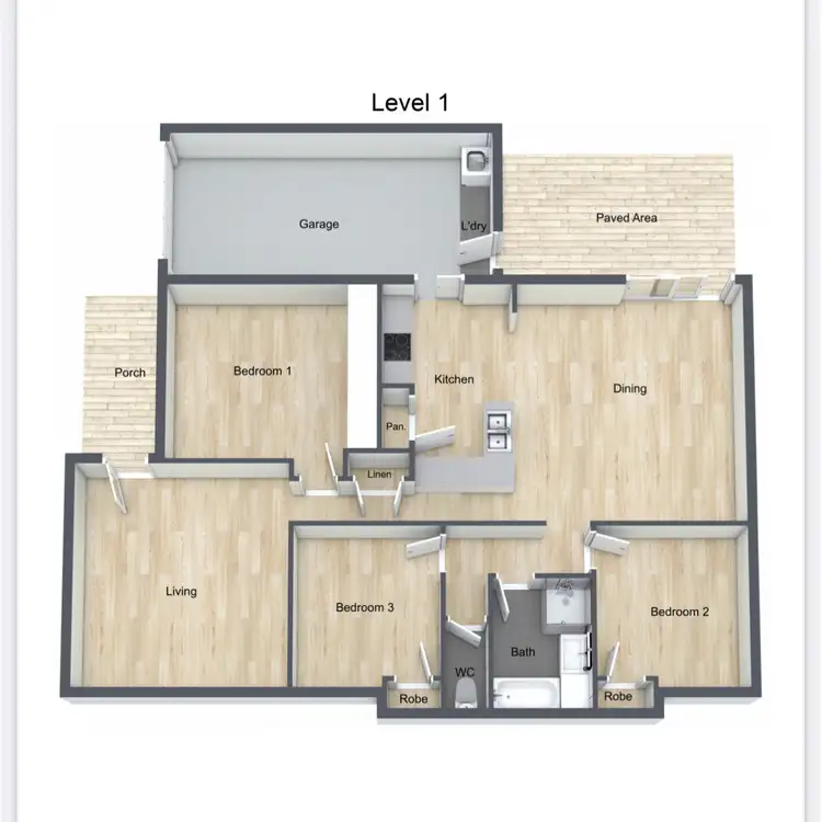 Floorplan of Homely house listing, 49 Berghofer Drive, Oakey QLD 4401