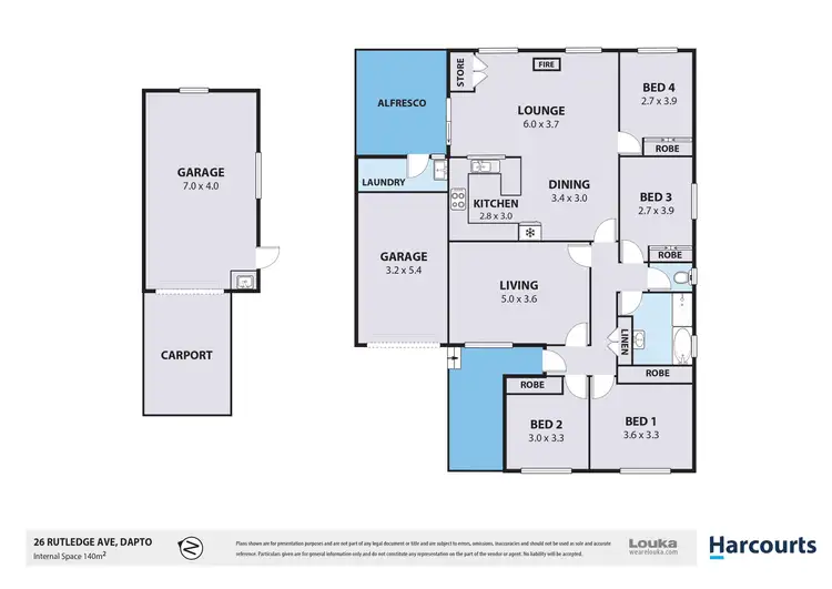 Floorplan of Homely house listing, 26 Rutledge Avenue, Dapto NSW 2530