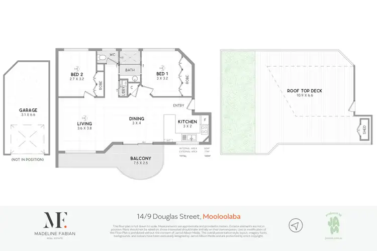 Floorplan of Homely unit listing, 14/9 Douglas Street, Mooloolaba QLD 4557