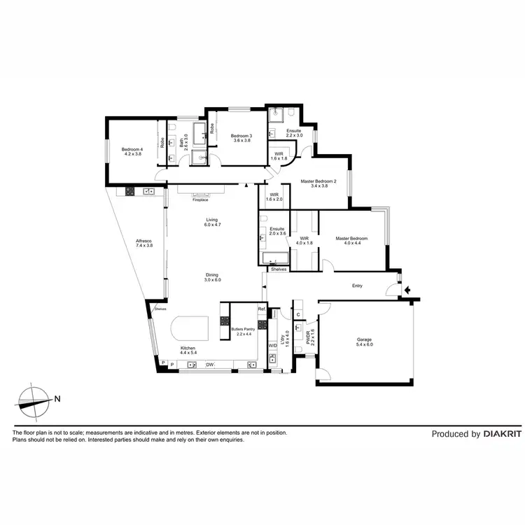Floorplan of Homely house listing, 1 Everest Court, Lalor VIC 3075