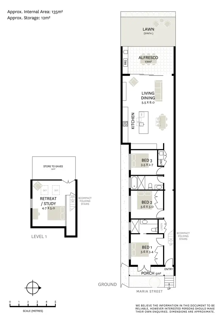 Floorplan of Homely house listing, 36 Maria Street, Petersham NSW 2049