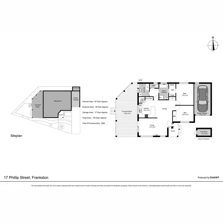 Floorplan of Homely house listing, 17 Phillip Street, Frankston VIC 3199