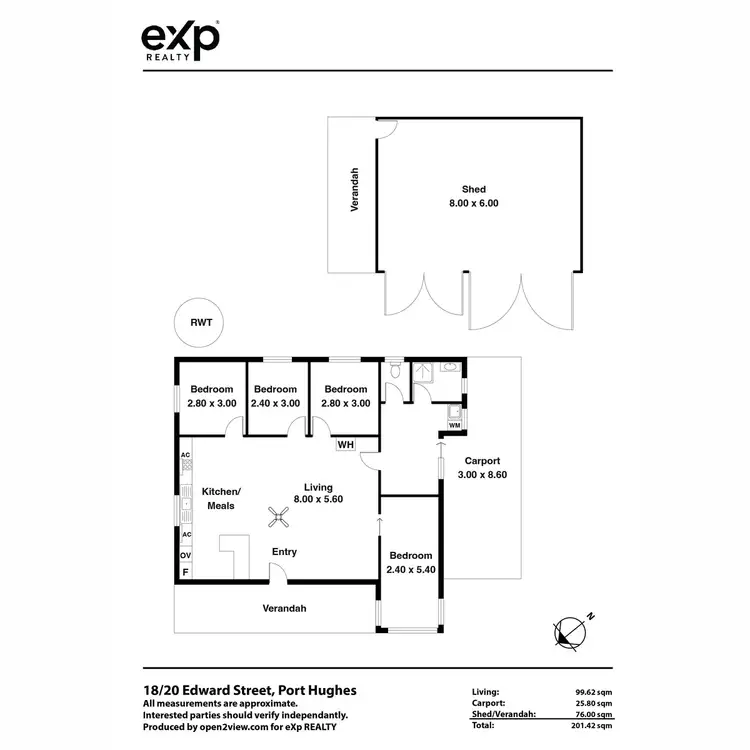 Floorplan of Homely house listing, 18-20 Edward Street, Port Hughes SA 5558
