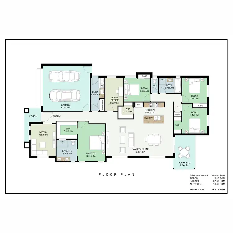 Floorplan of Homely house listing, 7 Webster Street, White Rock QLD 4306