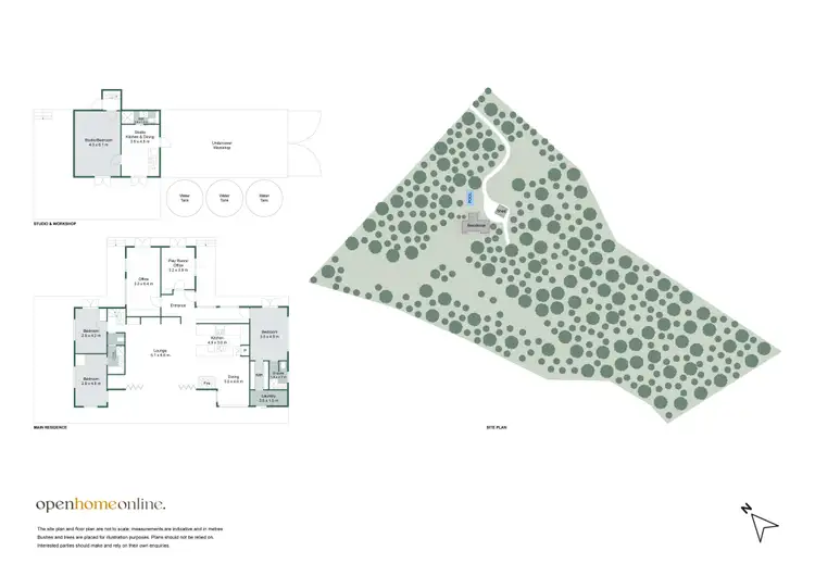 Floorplan of Homely rural property listing, 439 Roses Road, Bellingen NSW 2454