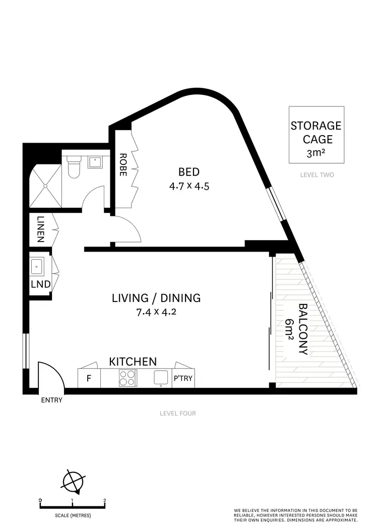 Floorplan of Homely apartment listing, 41/20 McLachlan Avenue, Rushcutters Bay NSW 2011