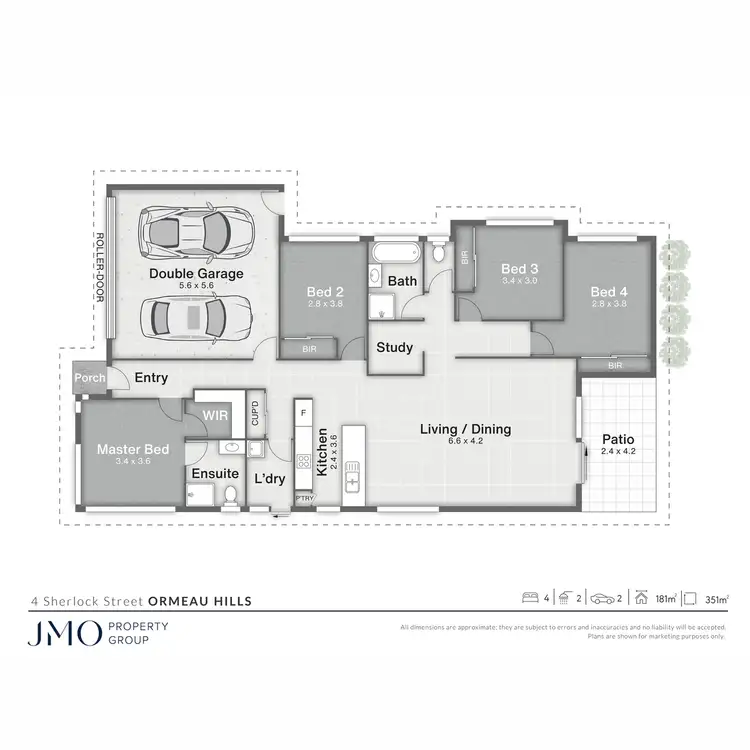 Floorplan of Homely house listing, 4 Sherlock Street, Ormeau Hills QLD 4208