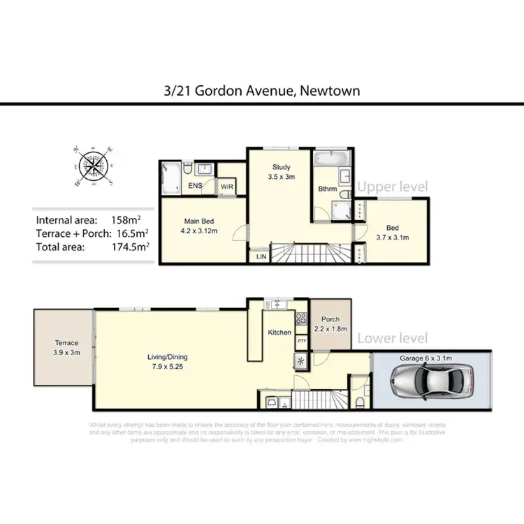 Floorplan of Homely unit listing, 3/21 Gordon Avenue, Newtown QLD 4350