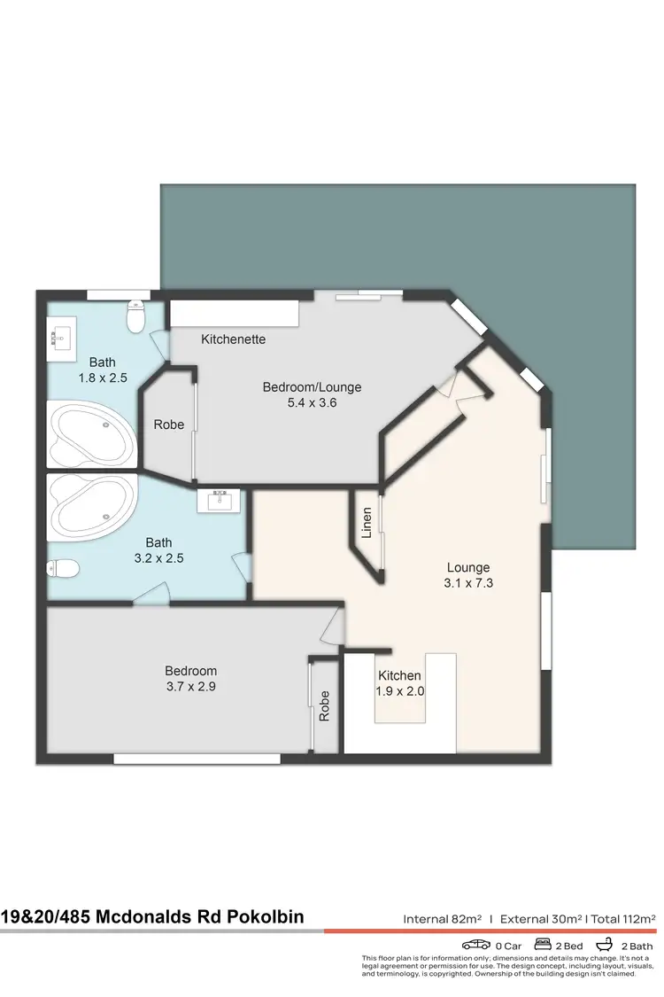 Floorplan of Homely house listing, 19/485 Mcdonalds Road, Pokolbin NSW 2320