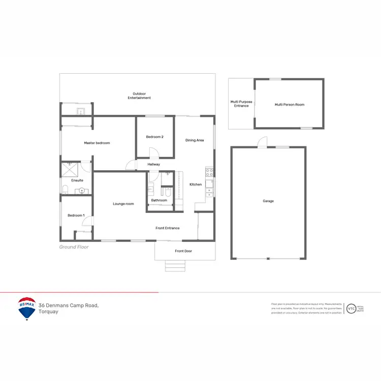 Floorplan of Homely house listing, 36 Denmans Camp Road, Torquay QLD 4655