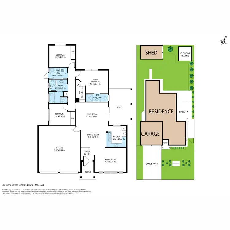 Floorplan of Homely house listing, 30 Mirrul Street, Glenfield Park NSW 2650