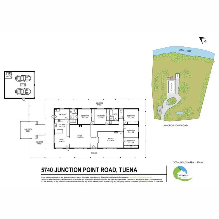 Floorplan of Homely house listing, 5740 Junction Point Road, Tuena, Crookwell NSW 2583