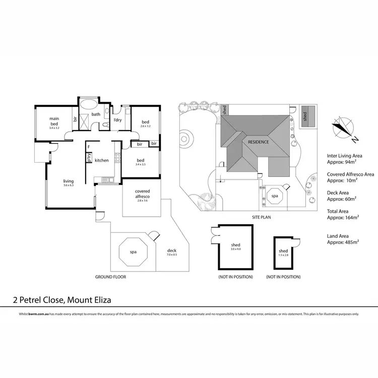 Floorplan of Homely house listing, 2 Petrel Close, Mount Eliza VIC 3930