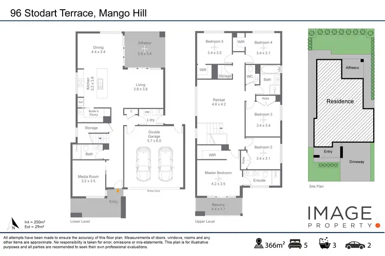 Floorplan of Homely house listing, 96 Stodart Terrace, Mango Hill QLD 4509