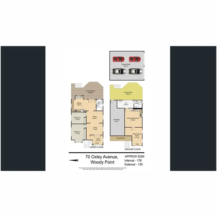 Floorplan of Homely house listing, 70 Oxley Avenue, Woody Point QLD 4019