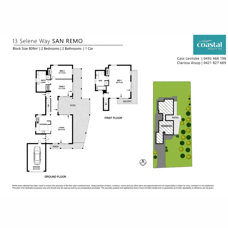 Floorplan of Homely house listing, 13 Selene Way, San Remo WA 6210