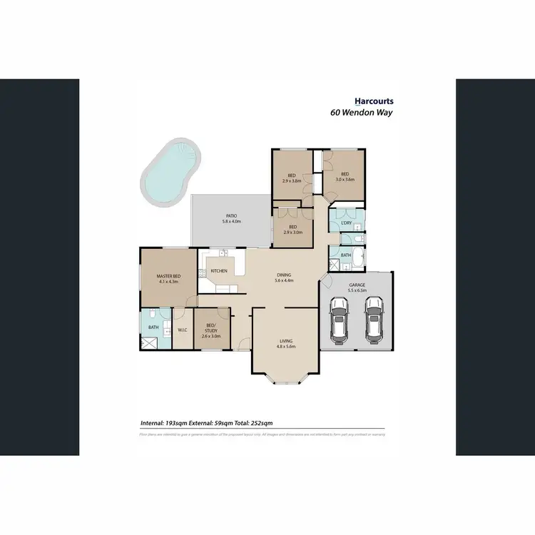 Floorplan of Homely house listing, 60 Wendon Way, Bridgeman Downs QLD 4035