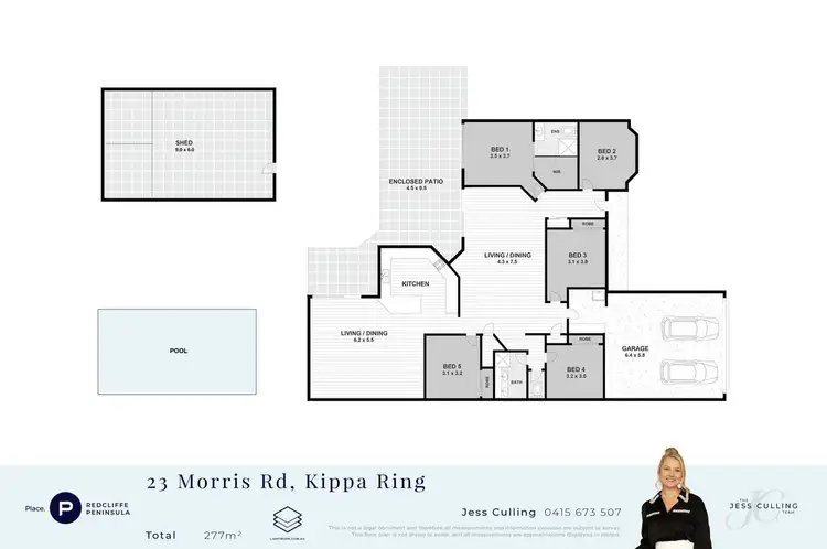 Floorplan of Homely house listing, 23 Morris Road, Kippa-Ring QLD 4021