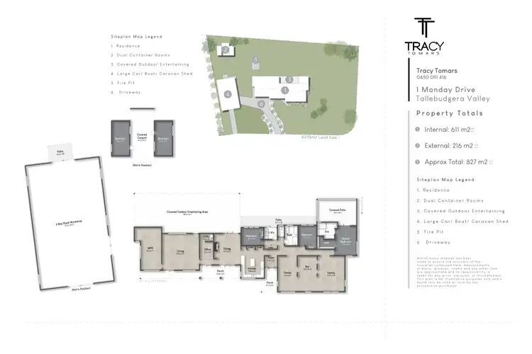 Floorplan of Homely house listing, 1 Monday Drive, Tallebudgera Valley QLD 4228