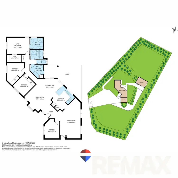 Floorplan of Homely rural property listing, 6 Loughan  Road, Junee NSW 2663
