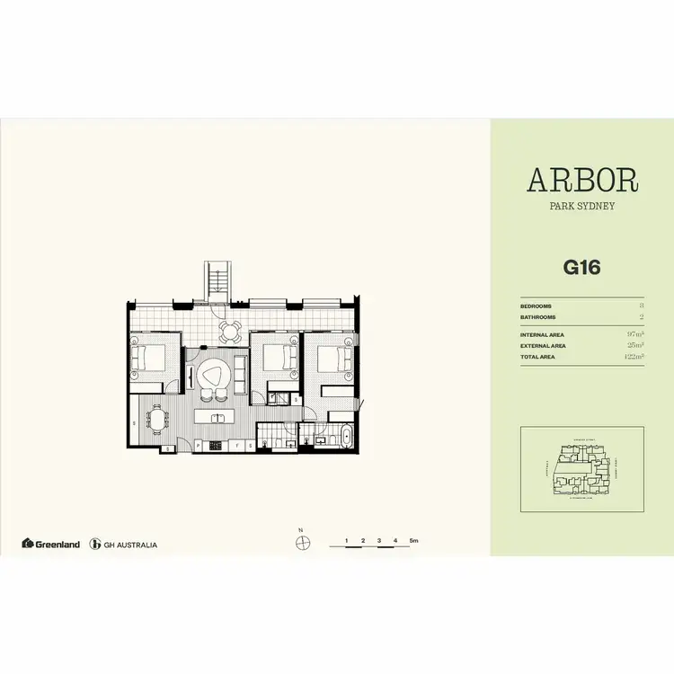 Floorplan of Homely apartment listing, G16/57 Ashmore Street, Erskineville NSW 2043